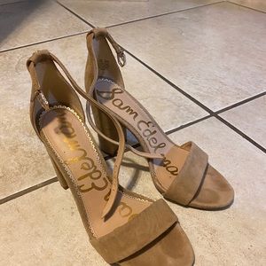 Sam Edelman tan heels